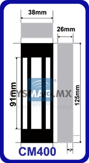 Medidas CM400