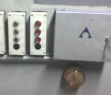 Panel con botonera