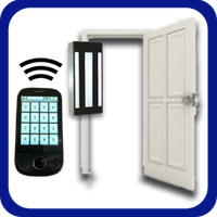 Puerta Metal Control Celular